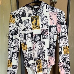Graphic Bodysuit